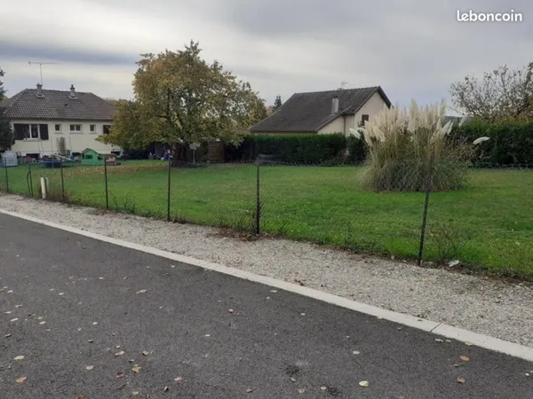 Terrain 500 m² Tauxieres Mutry