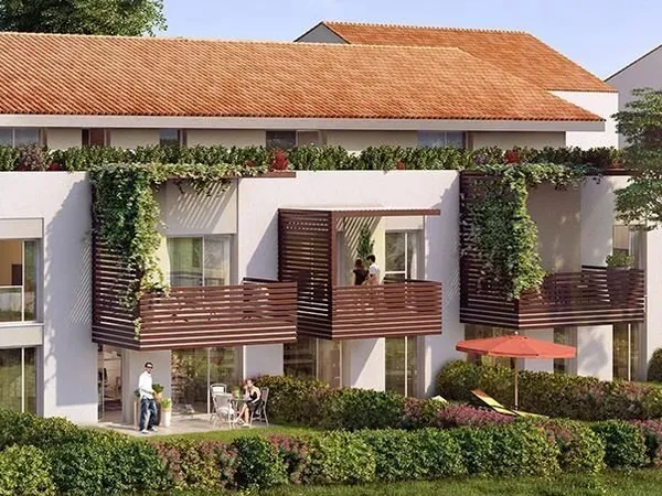 Appartement T3 de 56m² avec jardin privatif