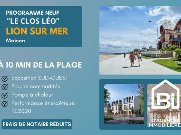 LION SUR MER - maison de 94,17 m²