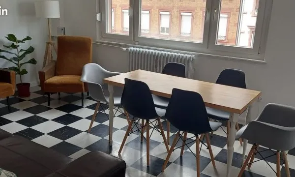 Chambre double pour étudiante à l'Esplanade