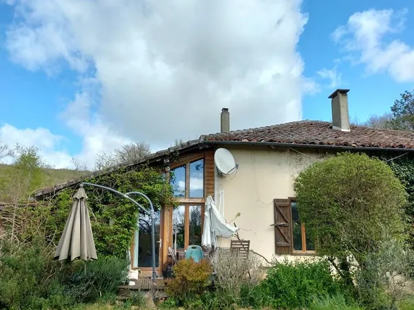 maison de campagne sur 4ha , 5 min de Simorre