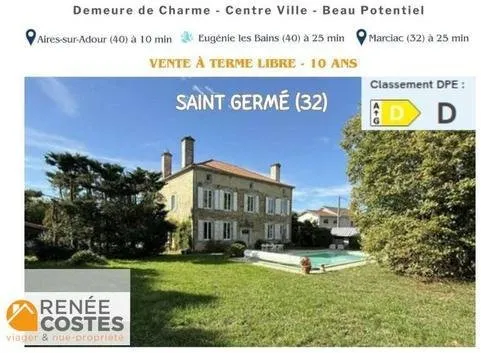 Vente à terme libre sur 120 mois - AIRE SUR L ADOUR (40800)