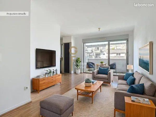 Duplex 3 pièces 60 m²
