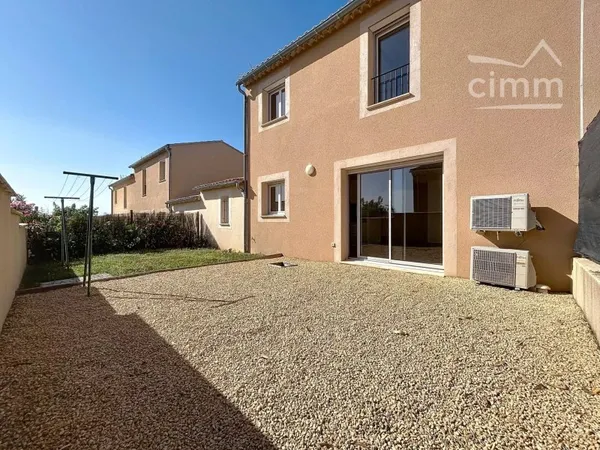 Maison 3 chambres, jardin et garage