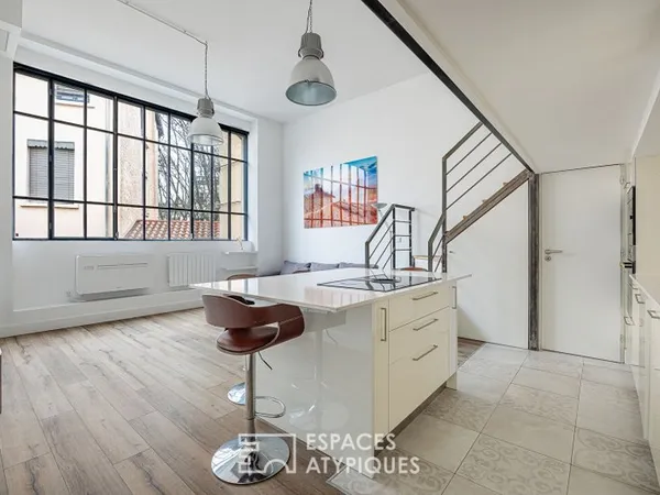Appartement type loft en plein coeur de la Croix-Rousse