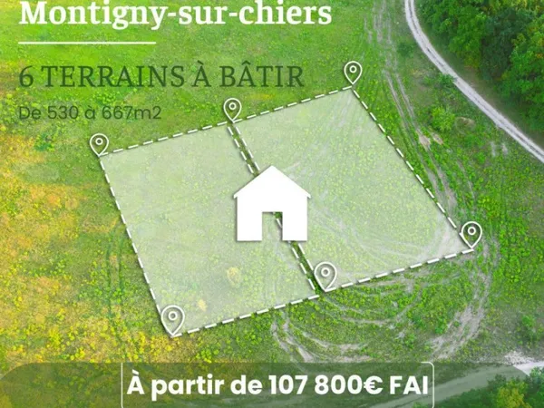 Terrain 530 m²