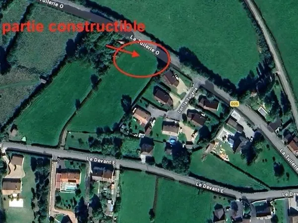 Terrain constructible 4412 m²