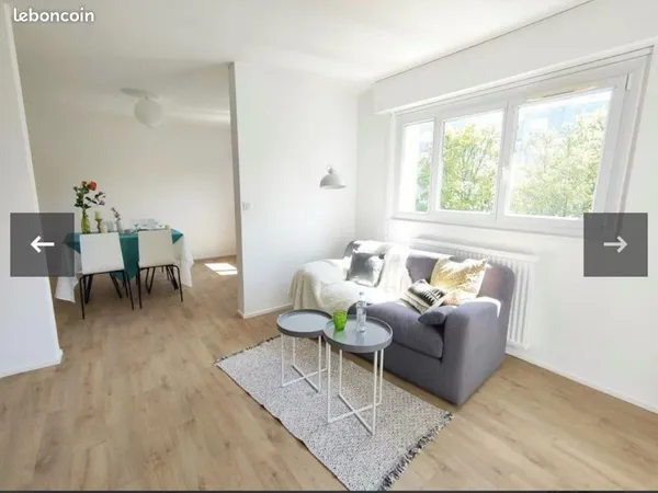 Appart T4 86m² - balcon - dernier étage - Batteries du Parc Montbéliard