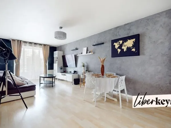 Appartement 3 pièces de 68 m² avec terrasse et parking à Colombes - à 5 min à pieds de la gare Le St