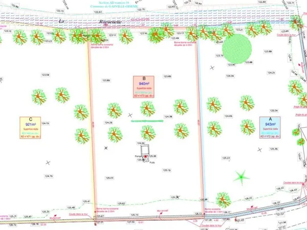 Terrain à bâtir de 940 m² à GASVILLE-OISEME (28)