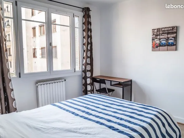 Colocation de deux dans appartement proche gare