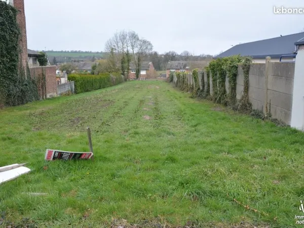 Terrain 880 m² HOUDAIN