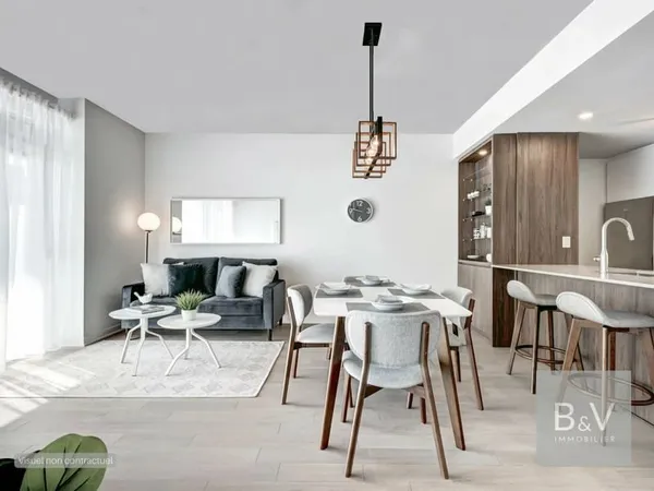 Appartement 3 pièces de 72 m² avec balcon