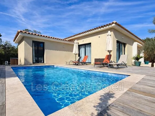 Maison contemporaine 2025 - 120 m² - Piscine chauffée - 3 cham