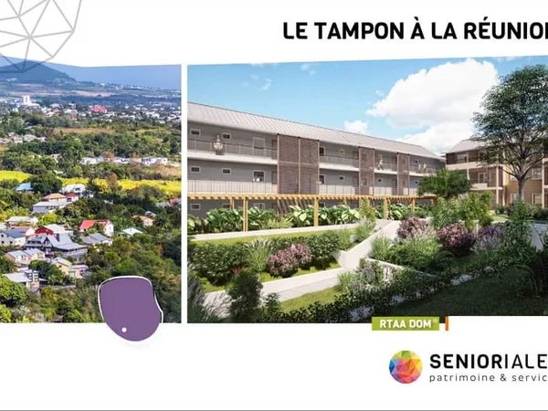 Appartement T2 Résidence Les Sénioriales Le Tampon