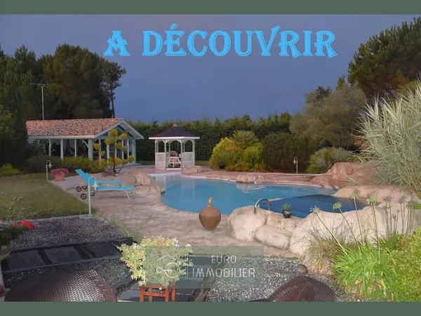 Maison contemporaine de type villa Provençale -Langon - GIRO