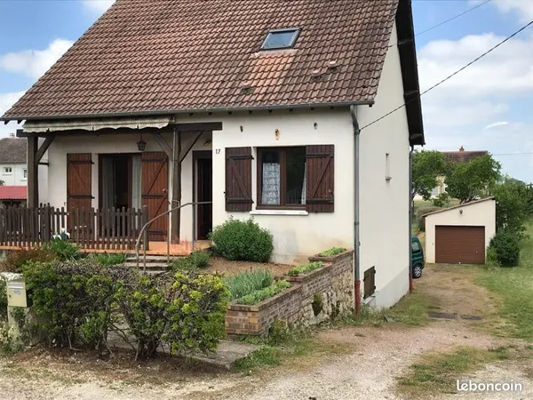 Maison 4 pièces et jardin