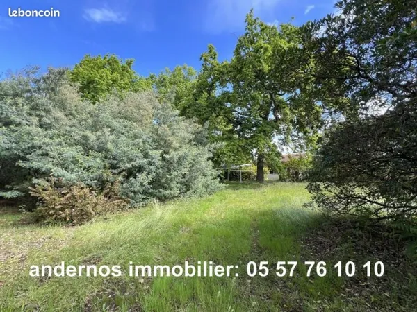 Terrain 600 m² Andernos Les Bains