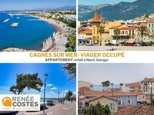 Viager occupé - F78 ans - CAGNES SUR MER (06800)