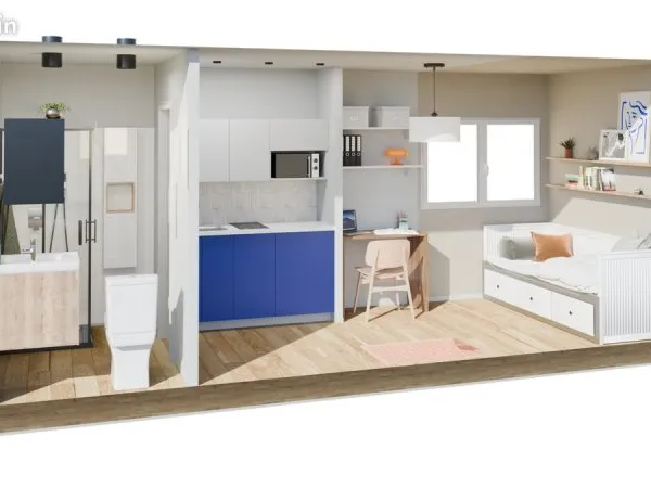 STUDIO 13 m²