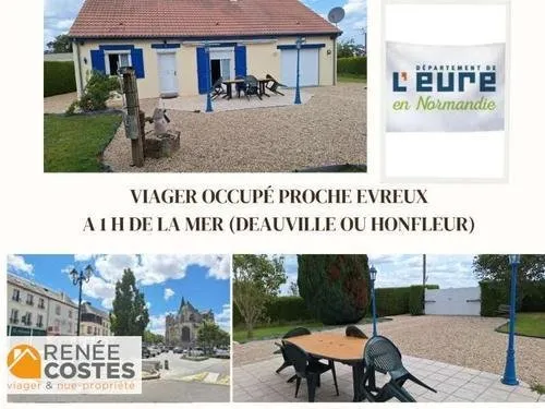 Viager occupé - H72 ans - EVREUX (27000)