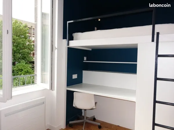 Studio Calme et Lumineux - Jardin Lecoq