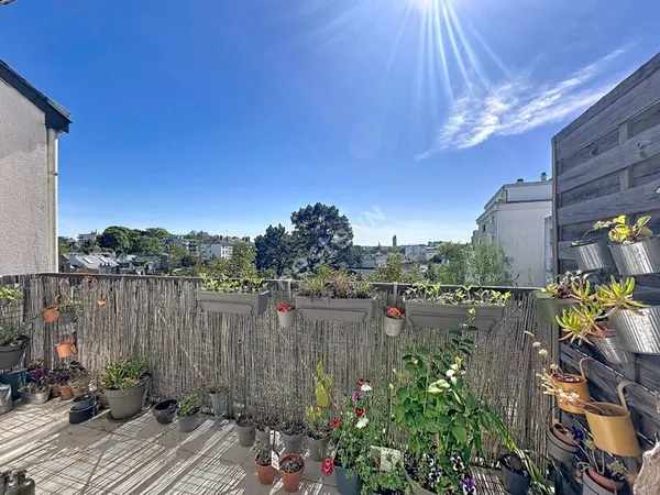 Nantes Tortière - T3, 73m², 2 chambres, balcon, stationnement