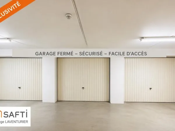 GARAGE FERMÉ EN SOUS-SOL - RÉSIDENCE CARRÉ DE BODICCIONE