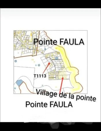 Pte FAULA. 1116m2. 185000 plage a pieds
