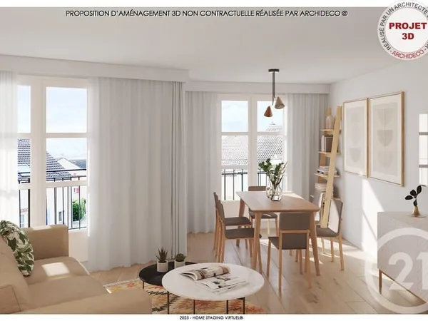 Appartement 4 pièces 74 m²