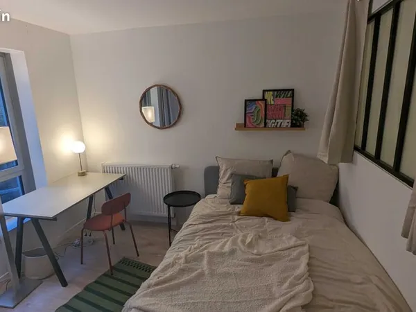 Chambre 1 pièce 23 m²