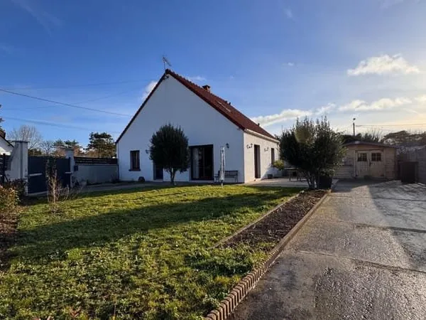 Pavillon individuel (108m2 habitables) 4 chambres à Cayeux sur Mer