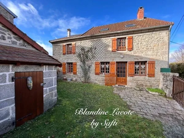 Maison de campagne - terrain - bois