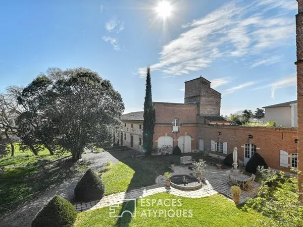 Propriété de caractère et ses gîtes à proximité de Toulouse
