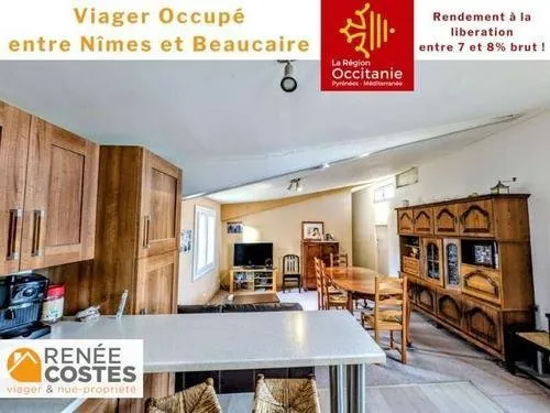 Viager occupé - H77 ans - REDESSAN (30129)