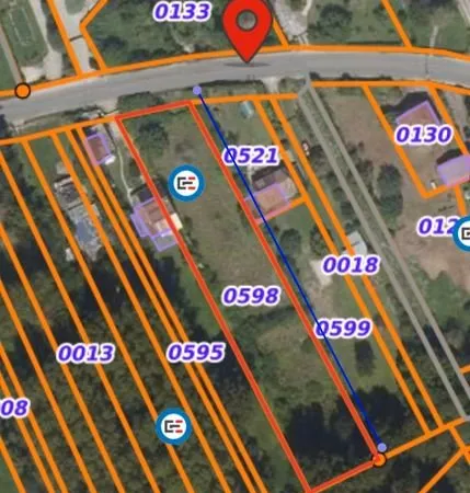 Grande parcelle terrain constructible et divisible