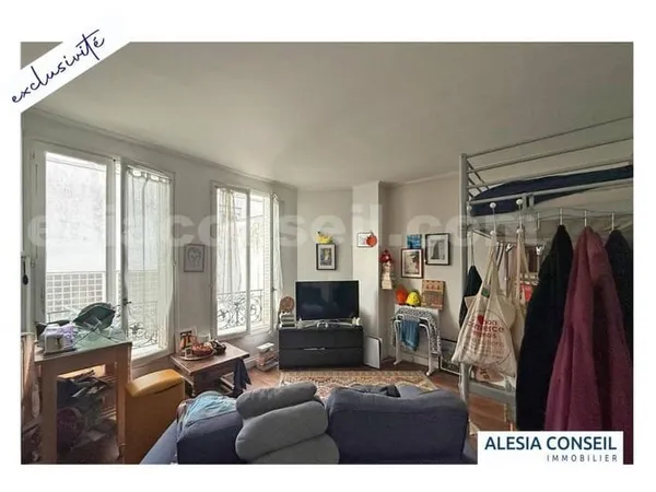 Studio 1 pièce 28 m²