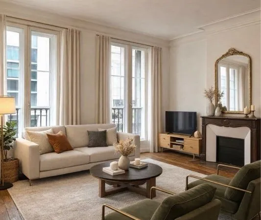 Grand duplex lumineux proche Victoire