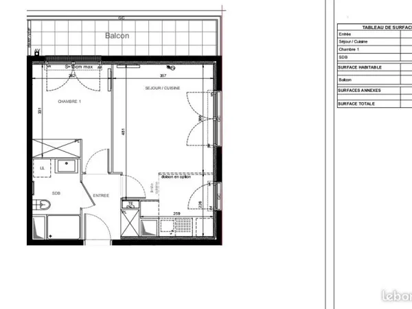 Appartement T2 neuf avec balcon et parking - Emplacement idéal