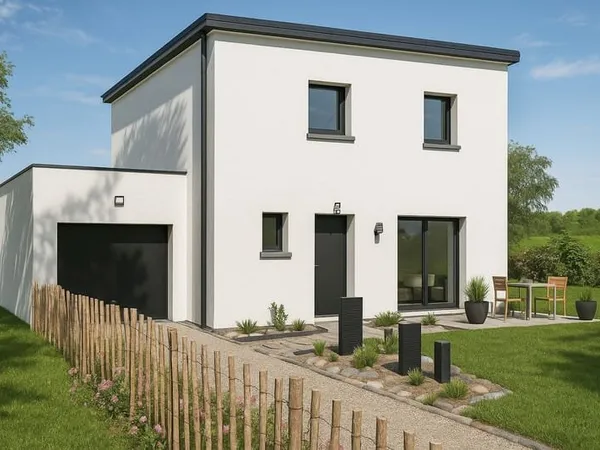 Projet de construction d'une maison 85 m² avec terrain à QUIMPERLE (29)