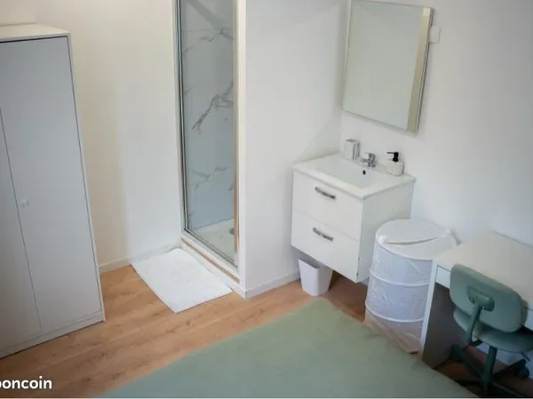 Chambre premium avec SDB privée - Colocation haut standing - Métro Eurotéléport (5 min)