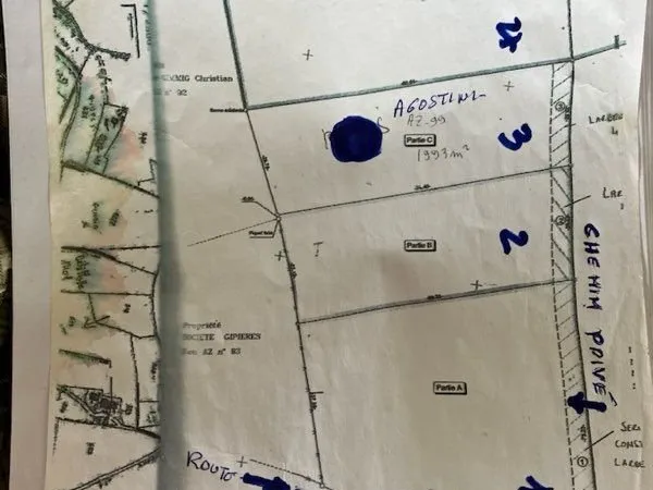 Terrain,,, Crédit, vendeur, non constructible