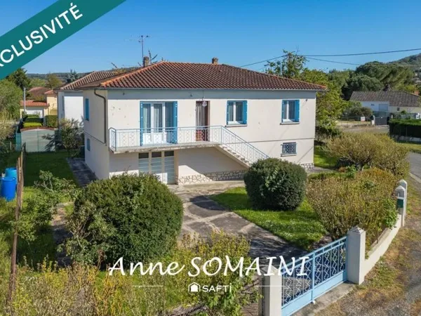 Maison à potentiel - 3 chambres - Proche commodités