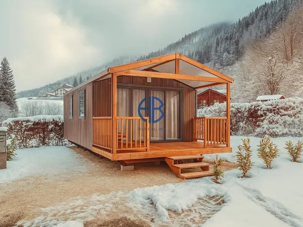 Chalet Neuf 3 pièces de 23M2 avec parking et terrasse couverte