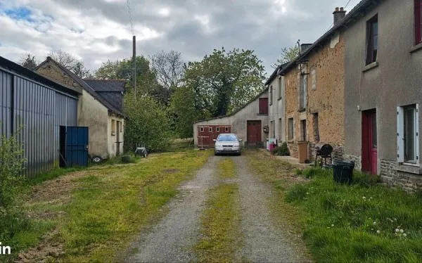 Grande ferme agricole et maison 100 m² à vendre