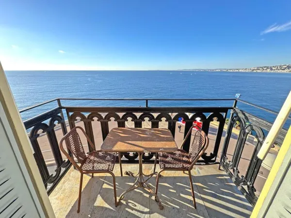 NICE – QUAI RAUBA CAPEU – ADRESSE ICONIQUE – VUE MER PANORAMIQUE