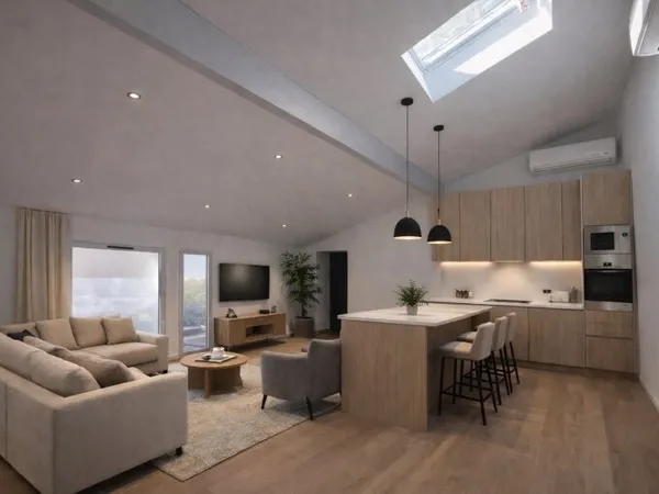 Vends appartement élégant rénové avec climatisation