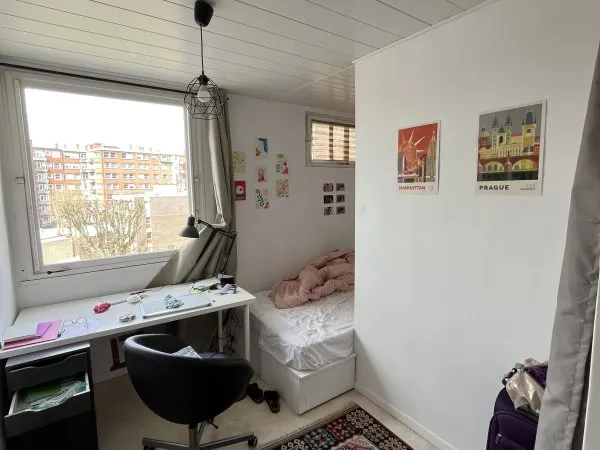 Chambre appartement en colocation