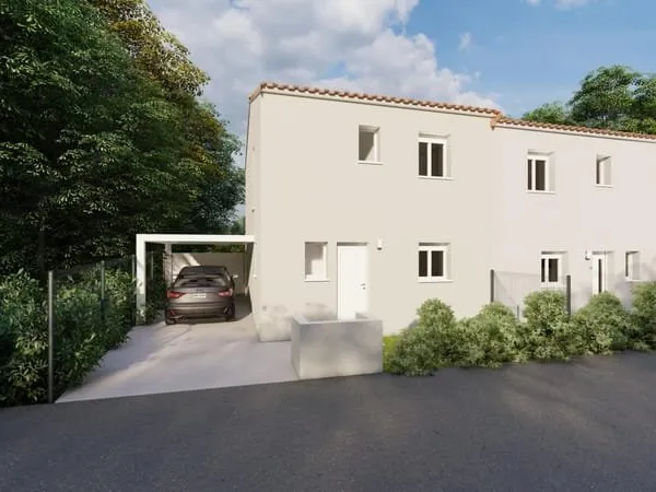 Villa 95m² à étage 3 chambres
