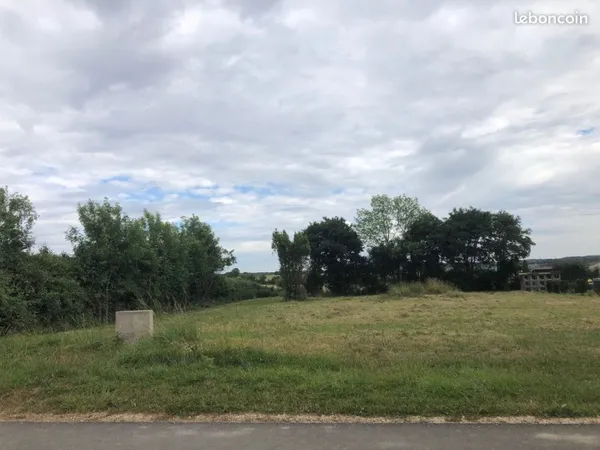 Parcelles viabilisées de 615 à 747m²